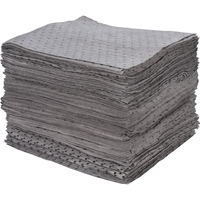 Feuilles absorbantes li&eacute;es de premi&egrave;re qualit&eacute;, Universel, 15" x 17", 30 gal. d'absorption Cintas