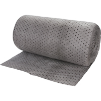 Rouleaux absorbants li&eacute;s de premi&egrave;re qualit&eacute;, Lourd, 150' lo x 30" la, Absorption 50 gal. Cintas