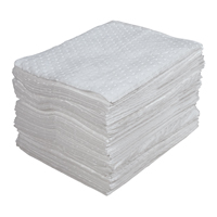 Premium Laminated (SMS) Sorbent Pads, Oil Only, 15" x 17", 30 gal. Absorbancy Cintas
