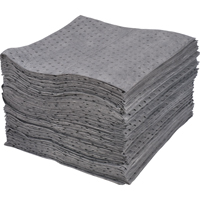 Feuilles absorbantes lamin&eacute;es (SMS) de premi&egrave;re qualit&eacute;, Universel, 15" x 17", 30 gal. d'absorption Cintas