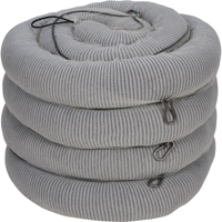 Premium Sorbent Boom, Universal, 10' L x 5" W, 35 Gal. Absorbancy, 4 /Pack Cintas