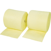 Rouleaux absorbants li&eacute;s de premi&egrave;re qualit&eacute;, Poids moyen, 150' lo x 15" la, Absorption 20 gal. Cintas