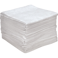 Premium Anti Static Sorbent Pads, Oil Only, 15" x 18", 25 gal. Absorbancy Cintas