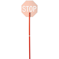 Traffic Control Sign Plastic Handle Cintas
