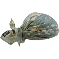 Bandeaux en triangle 6710CT de refroidissement en tissu de serviette Chill-Its, Vert Cintas
