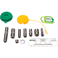Axion Advantage&reg; Eye/Face Wash Upgrade Kit with Green ABS Plastic Eye/Face Wash Head Cintas