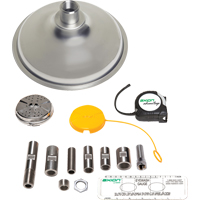 Axion Advantage&reg; Shower & Eye/Face Wash Upgrade Kit with Stainless Steel Eye/Face Wash Head & Showerhead Cintas