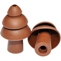 Embouts de rechange pour bouchons d'oreilles BattlePlugs, Sans cordon, Vrac - Sac en poly, 24 dB NRR, Grand Cintas
