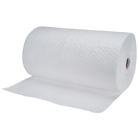 Industrial-Grade Fine Fibre Sorbent Rolls, Heavyweight, 150' L x 30" W, 70 gal. Absorbancy Cintas