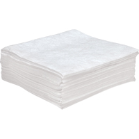 Premium Anti Static Sorbent Pads, Oil Only, 30" x 30", 55 Gal. Absorbancy Cintas