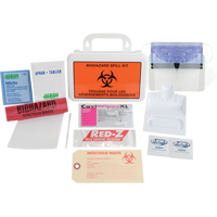 Deluxe Clean-Up Spill Kit, Biohazard, Case Cintas