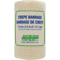 Bandage de cr&ecirc;pe en rouleau, 97-1/5" lo x 3" la, Classe 1 Cintas
