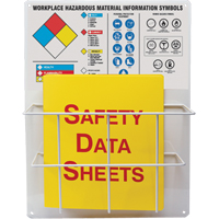 Haz-Mat Basket Style Centre Boards, English, Binders Included Cintas