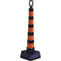 Grip N Go Trim Line Channelizers, 49" High, Black Cintas