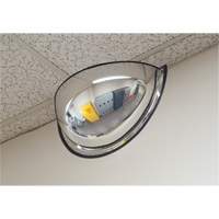 180° Dome Mirror, Half Dome, Open Top, 20" Diameter Cintas