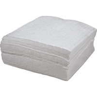 Premium Bonded Sorbent Pads, Oil Only, 15" x 18", 30 gal. Absorbancy Cintas