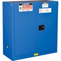 ChemCor&reg; Lined Hazardous Material Safety Cabinets, 30 gal., 43" x 44" x 18" Cintas