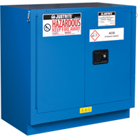 ChemCor&reg; Lined Hazardous Material Undercounter Safety Cabinets, 22 gal., 35" x 35" x 22" Cintas