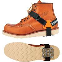 Trex 6315 Strap-On Heel Ice Cleats, Steel, Plate Traction, Large/Medium Cintas