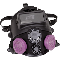Respirateur &agrave; masque complet de la s&eacute;rie 7600 avec &eacute;quipement d'appoint pour le soudage, Silicone, Petit Cintas
