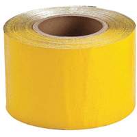 Temporary Pavement Marking Tape, 4" x 150', Vinyl, Yellow Cintas