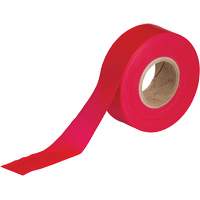 Ruban pour signalisation, 1,188" la x 300' lo, Rouge Cintas