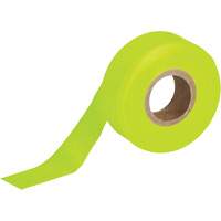 Ruban pour signalisation, 1,188" la x 150' lo, Lime fluorescent Cintas