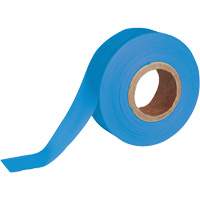 Ruban pour signalisation, 1,188" la x 150' lo, Bleu fluorescent Cintas