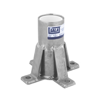 Base de potence pour collier de passage pour installation sur le plancher DBI-SALA Advanced Cintas