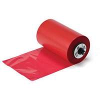 Series R4400 Printer Ribbon, 4.33" x 984', Red Cintas