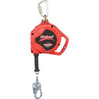 Rebel Self Retracting Lifeline, 33', Stainless Steel, Swivel Cintas