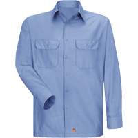Long Sleeve Ripstop Shirt, Men's, 3X-Large, Blue Cintas