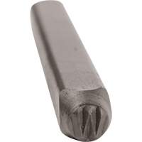 Individual Standard General Purpose Steel Hand Stamp Pieces, W, 3/32" Cintas