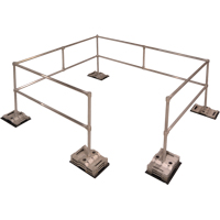 RoofGuard Classic System - Packaged Kits, Aluminum, 72" W x 216" L x 42" H Cintas