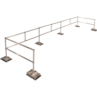 RoofGuard Classic System - Packaged Kits, Aluminum, 72" W x 324" L x 42" H Cintas