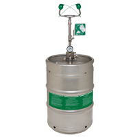 Douche oculaire d'urgence portable, Pressuris&eacute;, Capacit&eacute; 15 gal., Conformit&eacute; ANSI Z358.1 Cintas