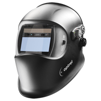 E684 Welding Helmets, 3.94" L x 1.97" W View Area, 4/9 - 13/4/5 - 9 Shade Range, Black Cintas