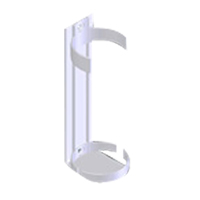 Dynamic Plastic Vehicle Bracket for Bio Med Wash&reg; Solution Cintas