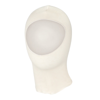 Spray Sock Head Cover, Cotton, White Cintas