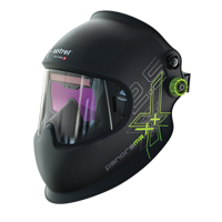 Panoramaxx Welding Helmet, 6.3" L x 2.3" W View Area, 2.5/5 - 12 Shade Range, Black Cintas