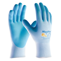 ATG MaxiFlex&reg; Ultra Lightweight Coated Gloves, 6/X-Small, Foam Nitrile Coating, 15 Gauge, Nylon Shell Cintas