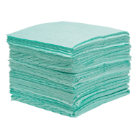 Premium Bonded Sorbent Pads, Hazmat, 15" x 18", 25 gal. Absorbancy Cintas