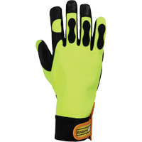 Gants pour scie &agrave; chaîne haute visibilit&eacute; Endura, Taille Grand/9, Paume Ch&egrave;vre Cintas