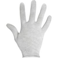 Inspection Gloves, Cotton, Unhemmed Cuff, X-Large Cintas