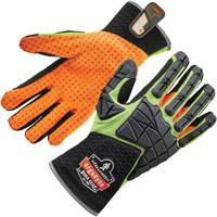 Gants &agrave; dos absorbeur d'impacts ProFlex 925F(X), Petit, Paume en Cuir refendu, Poignet &agrave; enfiler Cintas
