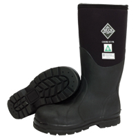 Chore Classic Airmesh-Lined Work Boots, Rubber, Steel Toe, Size 5, Puncture Resistant Sole Cintas