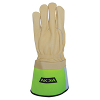 Lineman's Gloves, Small, Grain Cowhide Palm Cintas