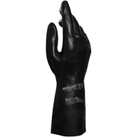 Technic NS-420 Gloves, Size 6/X-Small, 12.5" L, Latex/Neoprene, Flock-Lined Inner Lining, 30-mil Cintas