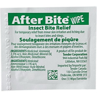 Tampons pour soulagement des piqûres d'insectes After Bite Cintas