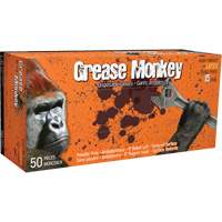 Gants Grease Monkey, Moyen, Latex, 15 mils, Sans poudre, Bleu Cintas